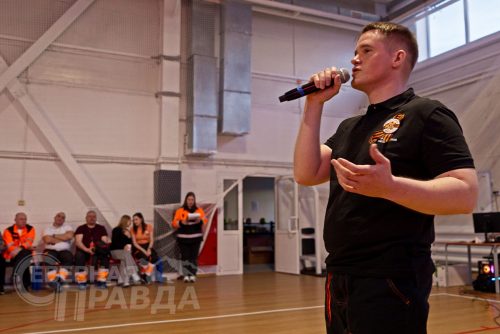Акция «Свеча памяти» от «Удоканской меди», май 2025 г. Фото службы новостей «СП»