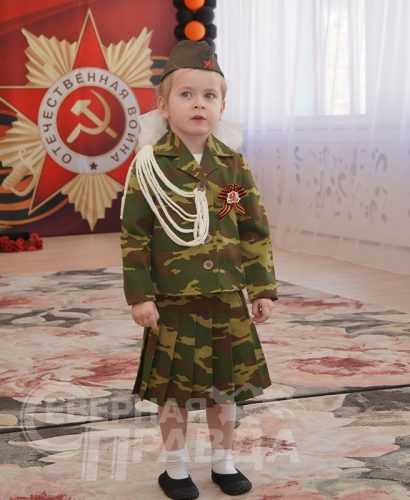 Праздник День Победы в детском саду «Берёзка», Новая Чара, 2025 г. Фото Екатерины Поздеевой