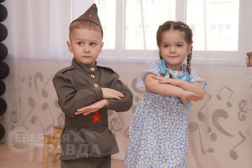 Праздник День Победы в детском саду «Берёзка», Новая Чара, 2025 г. Фото Екатерины Поздеевой