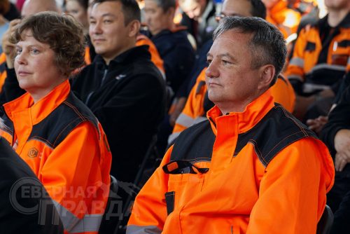 Гости XII Забайкальского международного кинофестиваля в Каларском округе, Удокан, вахтовый посёлок, 2025 г. Фото службы новостей «СП»