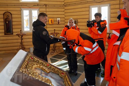 Гости XII Забайкальского международного кинофестиваля в Каларском округе, Удоканское месторождение, 2025 г. Фото службы новостей «СП»