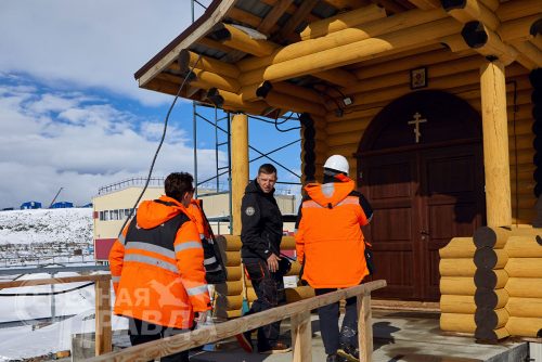 Гости XII Забайкальского международного кинофестиваля в Каларском округе, Удоканское месторождение, 2025 г. Фото службы новостей «СП»