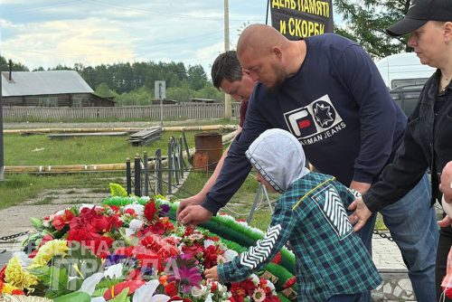 Торжественный митинг ко Дню памяти, 22 июня 2025 г. Чара. Фото службы новостей «СП»