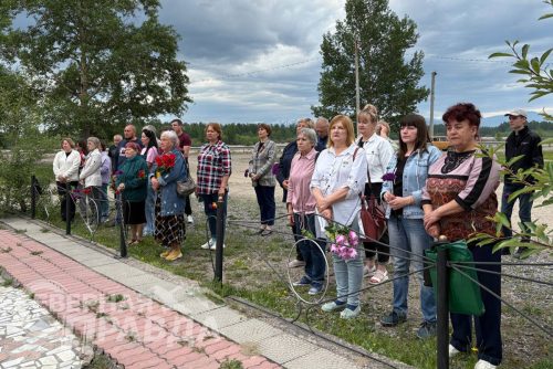 Торжественный митинг ко Дню памяти, 22 июня 2025 г. Чара. Фото службы новостей «СП»