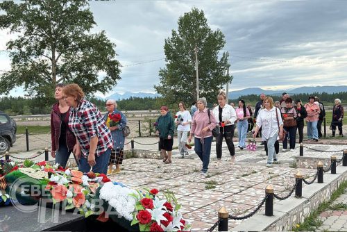 Торжественный митинг ко Дню памяти, 22 июня 2025 г. Чара. Фото службы новостей «СП»