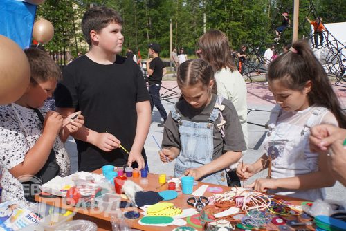 Праздник в День металлурга, Новая Чара, 27 июля 2025 г. Фото Екатерины Поздеевой