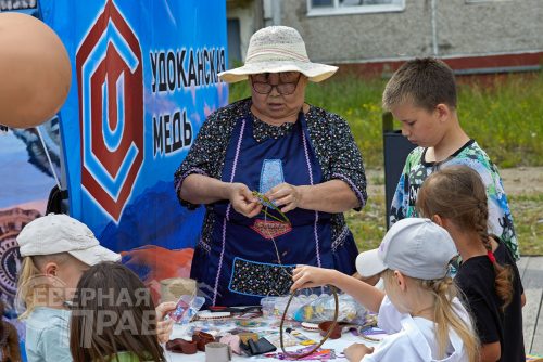 Праздник в День металлурга, Новая Чара, 27 июля 2025 г. Фото Александра Савченко