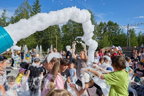Праздник в День металлурга, Новая Чара, 27 июля 2025 г. Фото Александра Савченко