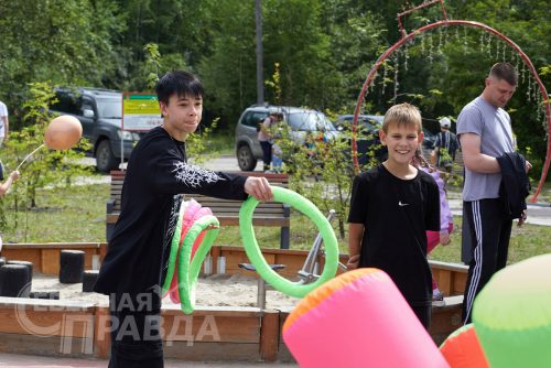 Праздник в День металлурга, Новая Чара, 27 июля 2025 г. Фото Александра Савченко