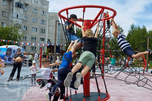Праздник в День металлурга, Новая Чара, 27 июля 2025 г. Фото Александра Савченко