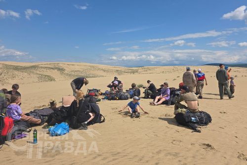 Фестиваль туризма на Чарских песках, июль 2025 г. Фото Екатерины Поздеевой