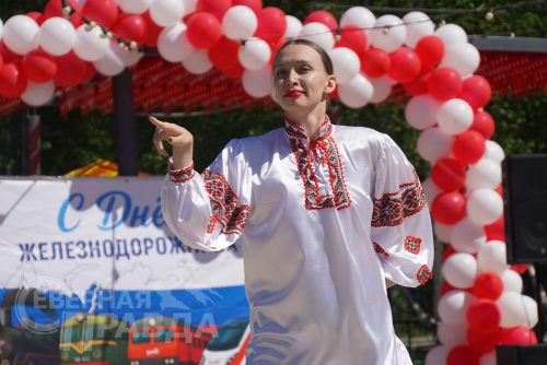 День железнодорожника. Новая Чара, 3 августа 2025 г. Фото Екатерины Поздеевой