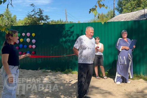 ТОС «Лесная сторона», Новая Чара, 30 августа 2025 г. Алексей Козулин, председатель. Фото службы новостей «СП»