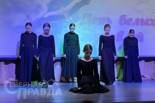 День белых журавлей. Новочарская ДШИ, 22 октября 2025 г. Фото службы новостей «СП»