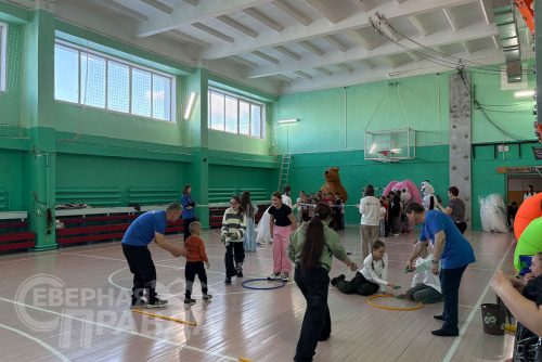 «Кубок равных возможностей». Новочарская школа № 2, 1 ноября 2025 г. Фото Антона Долгова