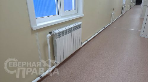 Открытие раздевалки для хоккеистов. Новая Чара, ноябрь 2025 г. Фото службы новостей «СП»