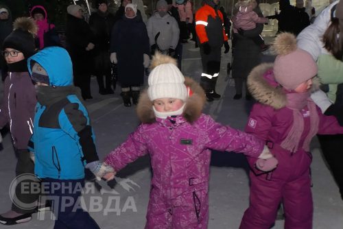 Ледовый городок, Новая Чара, декабрь 2025 г. Фото Екатерины Поздеевой