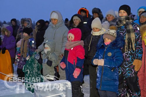 Ледовый городок, Чара, декабрь 2025 г. Фото службы новостей «СП»