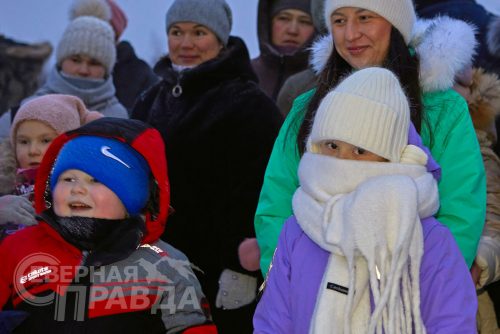 Ледовый городок, Чара, декабрь 2025 г. Фото службы новостей «СП»