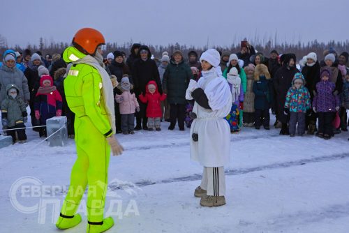 Ледовый городок, Чара, декабрь 2025 г. Фото службы новостей «СП»