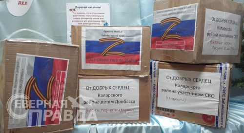 Фестиваль добрых сердец «Варежка дружбы». Ноябрь-декабрь 2025 г. Фото предоставлено Каларской центральной библиотекой