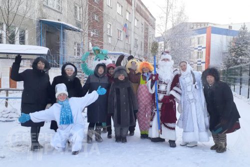 Акция «#Дедморобус». Чара и Новая Чара, декабрь 2025 г. Фото Альбины Симоновой