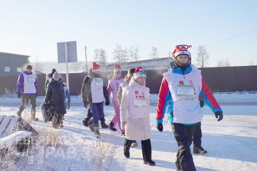 «Забега обещаний». Новая Чара, 2 января 2026 г. Фото Екатерины Поздеевой