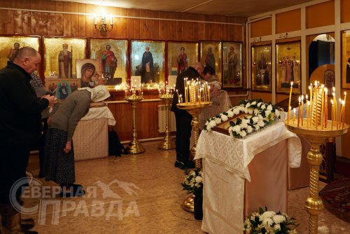 Праздник Крещение Господне. Храм святого апостола Андрея Первозванного, Новая Чара, 18 января 2026 г. Фото службы новостей «СП»