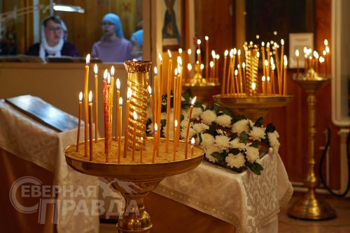 Праздник Крещение Господне. Храм святого апостола Андрея Первозванного, Новая Чара, 18 января 2026 г. Фото службы новостей «СП»