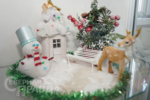 Работы «Творчество в Рождество» конкурса «Рождественская звёздочка 2026». Каларский музей, 23 января 2026 г. Фото Екатерины Поздеевой