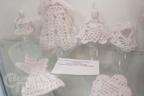 Работы «Творчество в Рождество» конкурса «Рождественская звёздочка 2026». Каларский музей, 23 января 2026 г. Фото Екатерины Поздеевой