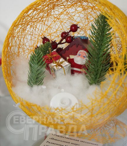 Работы «Творчество в Рождество» конкурса «Рождественская звёздочка 2026». Каларский музей, 23 января 2026 г. Фото Екатерины Поздеевой