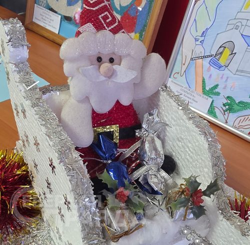 Работы «Творчество в Рождество» конкурса «Рождественская звёздочка 2026». Каларский музей, 23 января 2026 г. Фото Екатерины Поздеевой