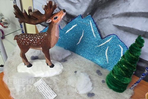 Работы «Творчество в Рождество» конкурса «Рождественская звёздочка 2026». Каларский музей, 23 января 2026 г. Фото Екатерины Поздеевой