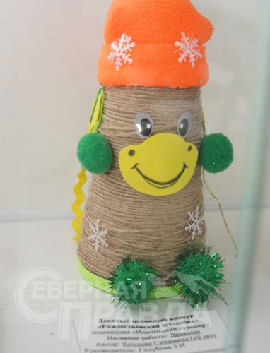 Работы «Творчество в Рождество» конкурса «Рождественская звёздочка 2026». Каларский музей, 23 января 2026 г. Фото Екатерины Поздеевой