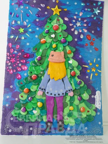 Работы «Творчество в Рождество» конкурса «Рождественская звёздочка 2026». Каларский музей, 23 января 2026 г. Фото Екатерины Поздеевой