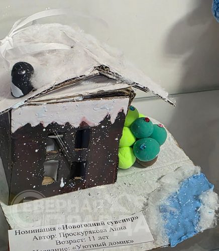 Работы «Творчество в Рождество» конкурса «Рождественская звёздочка 2026». Каларский музей, 23 января 2026 г. Фото Екатерины Поздеевой