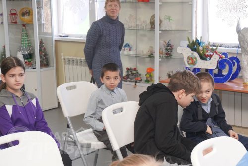 Участники блока «Творчество в Рождество» конкурса «Рождественская звёздочка 2026». Каларский музей, 23 января 2026 г. Фото Екатерины Поздеевой