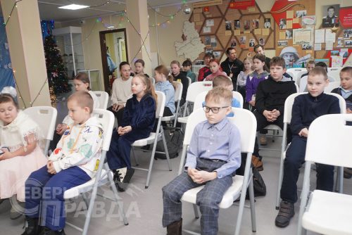 Участники блока «Творчество в Рождество» конкурса «Рождественская звёздочка 2026». Каларский музей, 23 января 2026 г. Фото Екатерины Поздеевой