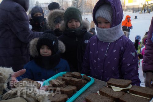 Акция «Блокадный хлеб», 27 января 2026 г. Фото Екатерины Поздеевой