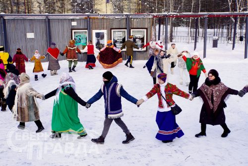 «Хоровод дружбы». Новая Чара, 4 февраля 2026 г. Фото Екатерины Поздеевой