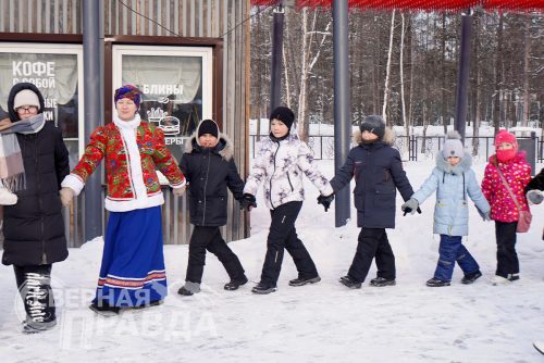 «Хоровод дружбы». Новая Чара, 4 февраля 2026 г. Фото Екатерины Поздеевой