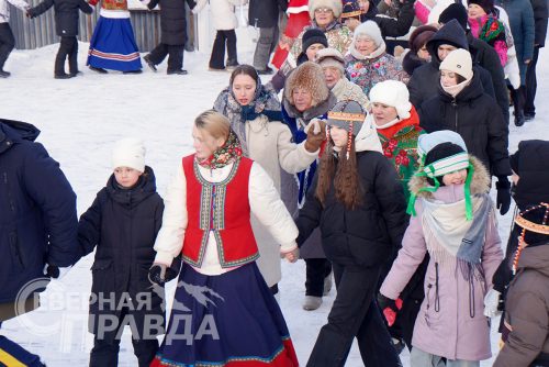 «Хоровод дружбы». Новая Чара, 4 февраля 2026 г. Фото Екатерины Поздеевой