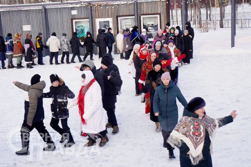 «Хоровод дружбы». Новая Чара, 4 февраля 2026 г. Фото Екатерины Поздеевой