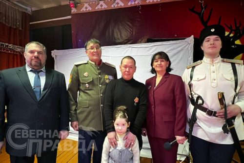 День защитника Отечества, праздничный концерт. Чара, 23 февраля 2026 г. Фото службы новостей «СП»