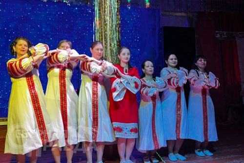 День защитника Отечества, праздничный концерт. Чара, 23 февраля 2026 г. Фото службы новостей «СП»