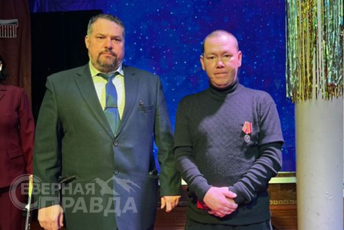 День защитника Отечества, праздничный концерт. Чара, 23 февраля 2026 г. Фото службы новостей «СП»