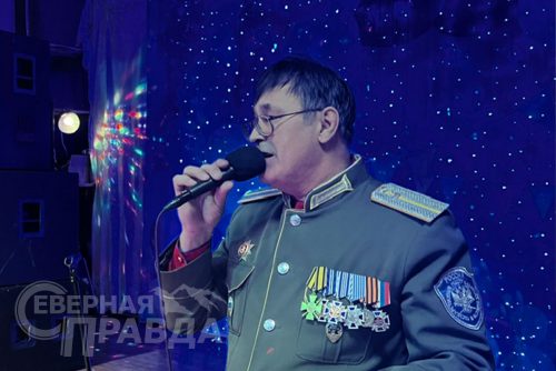 День защитника Отечества, праздничный концерт. Чара, 23 февраля 2026 г. Фото службы новостей «СП»