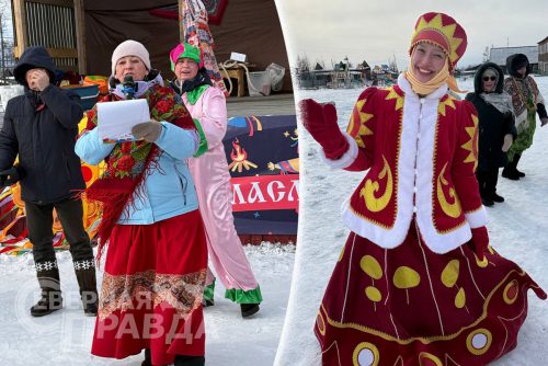Масленица. Чара, 22 февраля 2026 г. Фото службы новостей «СП»