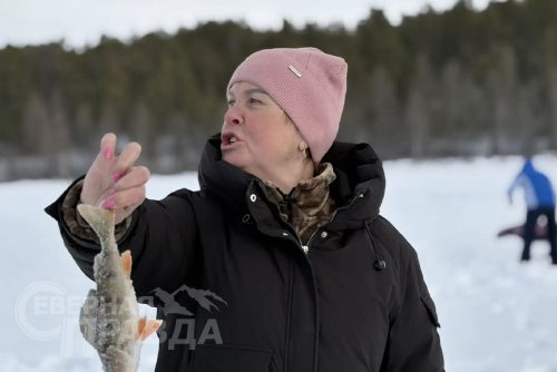 Зимняя рыбалка, март 2026 г. Фото службы новостей «СП»